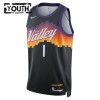Dres Phoenix Suns Devin Booker Nike 2025-26 City Edition Crno Swingman - Dječji